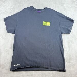 KO Kids Of Immigrant Shirt XL Black 90s Flower Graphic Tee Streetwear‎ Urban